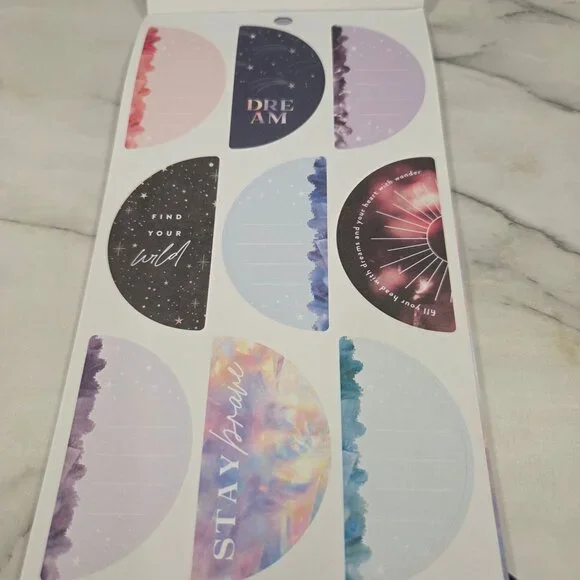 The Happy Planner From The Vault Stargazer 583-Piece Sticker Book New - Picture 14 of 16